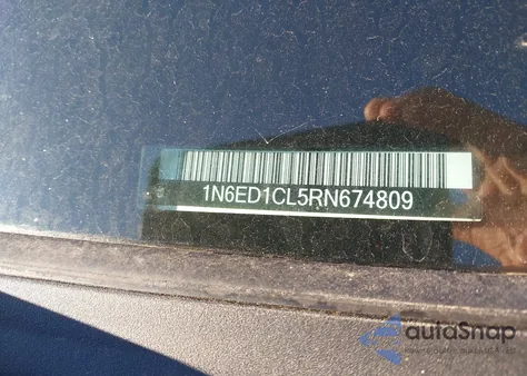 2024 Nissan Frontier King Cab S 4X2 из США, поврежденный, VIN 1N6ED1CL5RN674809